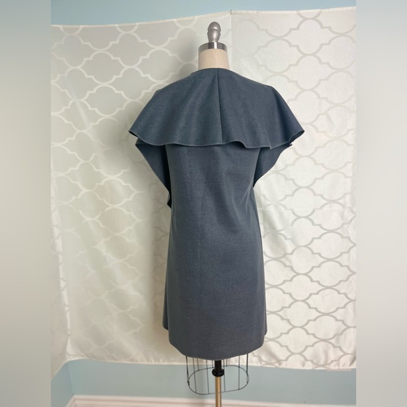 Made in Italy grey vest cape one size Lana Wool Cashmere New! - Picture 9 of 10